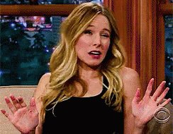 Kristen Bell Nah GIF