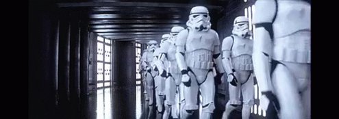Heading Stormtrooper GIF