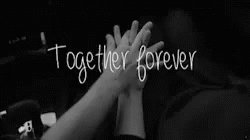 Together Forever Holding Hands GIF