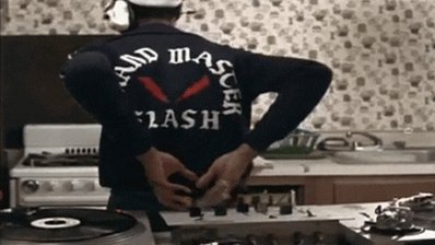 The crossfader
The slipmat
The Clock Theory

Happy birthday, Grandmaster Flash. 