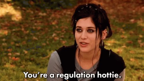 You're A Regulation Hottie - Hottie GIF