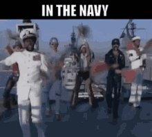 In The Navy Village People GIF