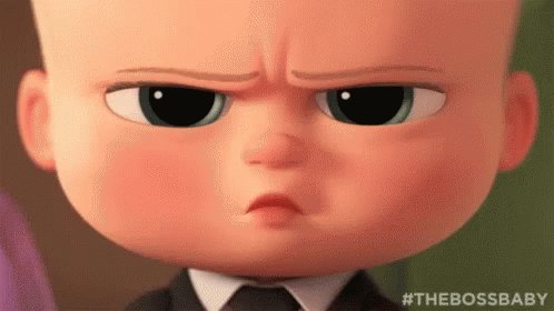 Boss Baby Mad GIF