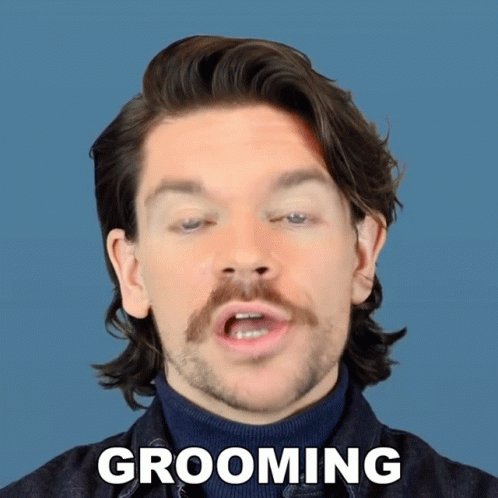 Grooming Robin James GIF