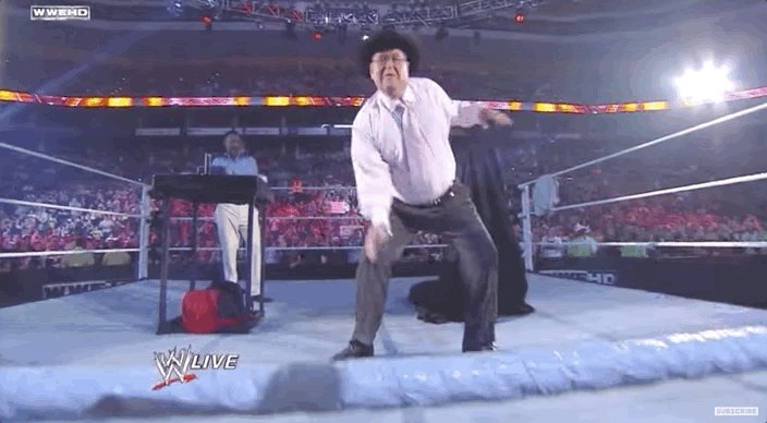 Happy Birthday to the GOAT, Jim Ross!

BAH GAWD, LOOK AT THOSE DANCE MOVES!!! 