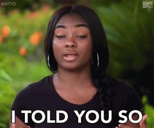 ITold You So Told Ya GIF