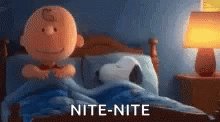 Snoopy Nite Nite GIF