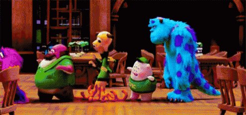 Monsters Inc Slow Line GIF