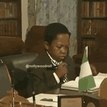 Desk Thinking GIF