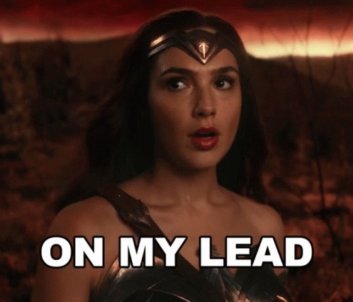 On My Lead Leader GIF