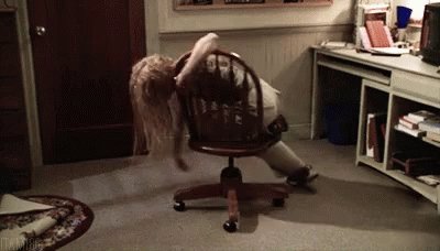 Buffy Chair Naughty GIF