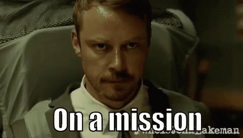 On A Mission GIF