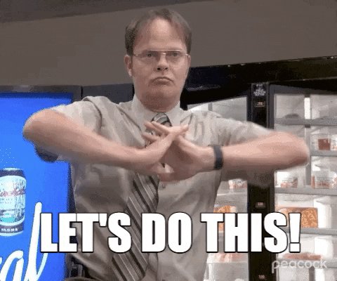The Office Lets Do This GIF