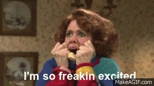 Excited Freakin Excited GIF