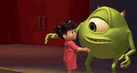 monsters inc hug GIF