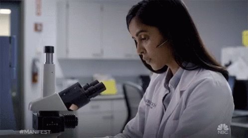 Microscope Scientist GIF