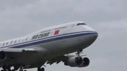 Air China Airplane GIF