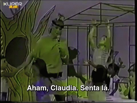 Xuxa Aham Claudia Senta Lá GIF