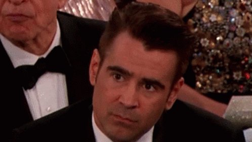 Colin Farrell Awards GIF