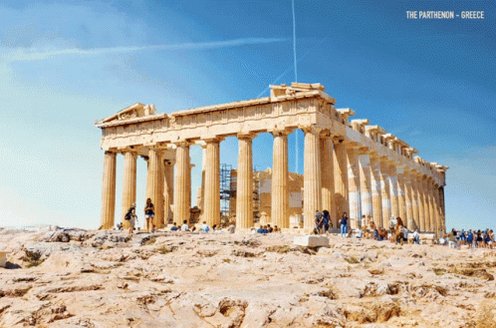 Partenon Grecia GIF