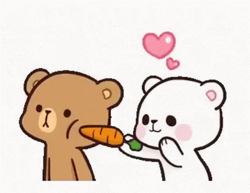 Poke Cute Bear GIF