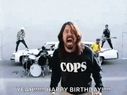Happy Birthday to Dave Grohl 