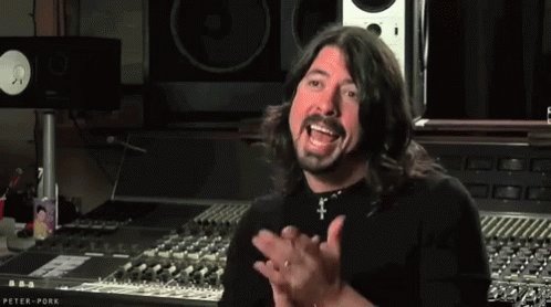 Happy 52nd Birthday to one of my favorite rock stars and humans in general... Dave Grohl of the Foo Fighters! 