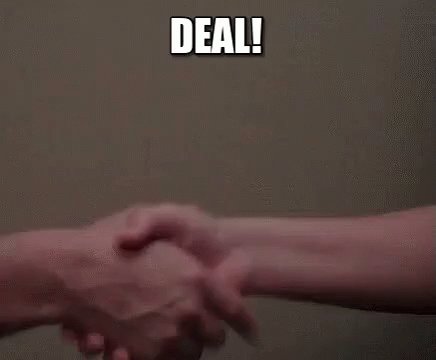 Deal! GIF