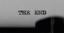 The End Typing GIF