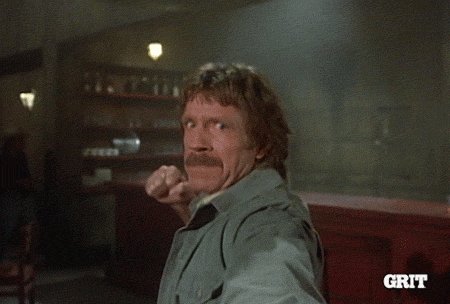 fight you chuck norris GIF by GritTV