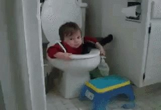 Baby Stuck GIF