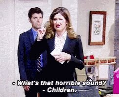 Parks And Rec Whats That Horrible Sound GIF