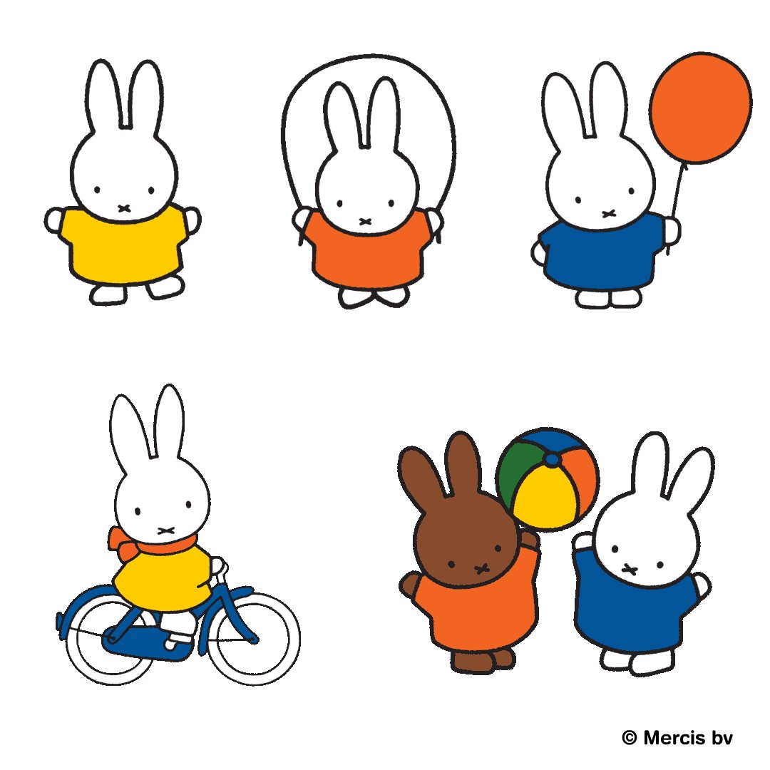 日本のミッフィー情報サイト ミッフィーの公式ステッカー5種がgiphyに登場 Twitter Facebookは投稿の Gif ボタンから Miffy と検索 Instagramストーリーズはgifスタンプの検索から Miffy で探してみてくださいね T Co Nfwpyyqw4a Twitter