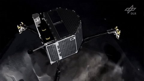 rosetta comete GIF by CNES