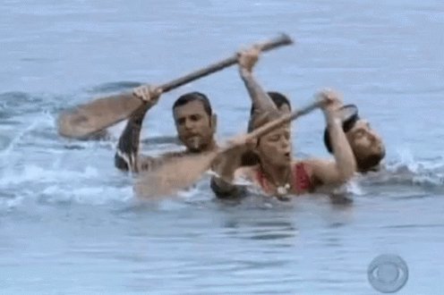 Survivor Rowing GIF