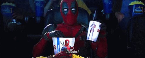 Deadpool Movie Night GIF