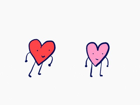 I Love You Hearts GIF by Mi...