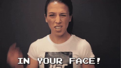 In Your Face Mad GIF