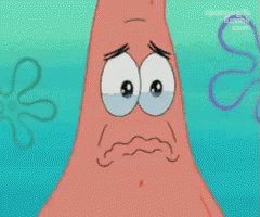 悲しい　かなしい　スポンジボブ　パトリック GIF