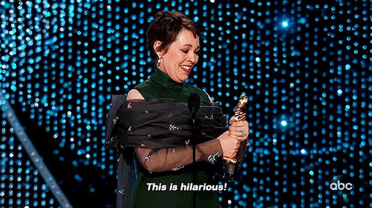 Happy birthday to our Queen (and yours), Olivia Colman. 