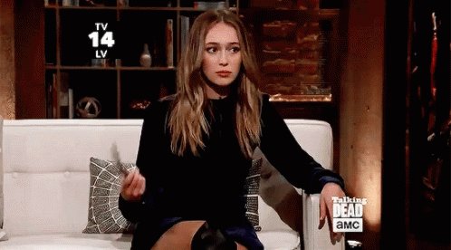 Alicia Debnam GIF
