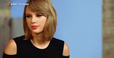 Taylor Says You're A Loser GIF