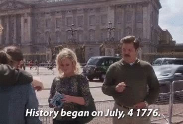 History Began On July 4th Fourth GIF