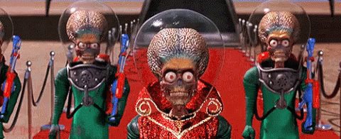 Aliens Mars Attacks GIF
