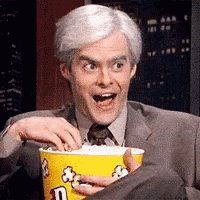 Bill Hader Watching GIF