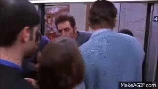 Kramer Commuting GIF