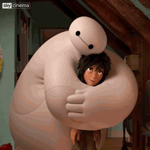 Comforting Big Hero 6 GIF b...