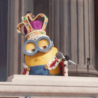 minions mic drop GIF