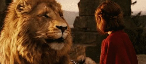 Aslan The Lion The Witch And The Wardrobe GIF