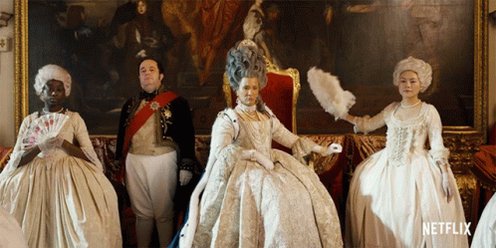 Just Chilling Queen Charlotte GIF